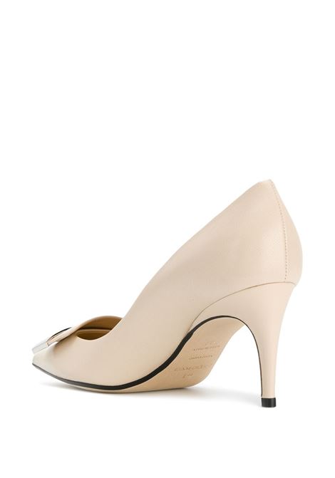 Beige 75mm pointed toe pumps - women SERGIO ROSSI | A78950MAGN051109180
