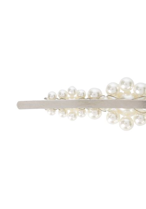 White pearl-embellished hair clip - women SIMONE ROCHA | CLP30904PRL