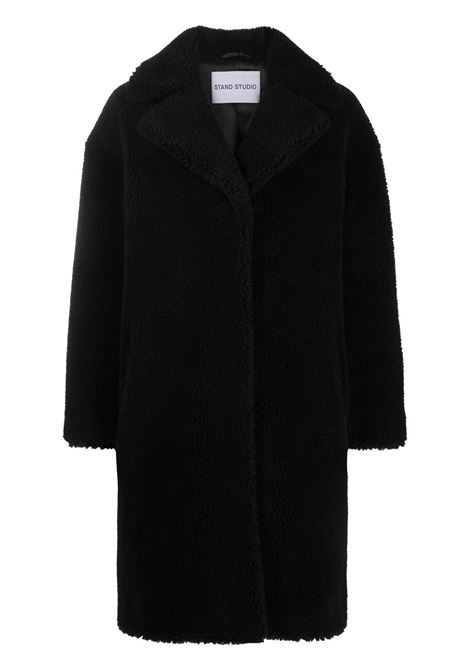 Black Camille cocoon coat - women STAND STUDIO | 61303904089900