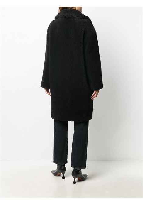 Black Camille cocoon coat - women STAND STUDIO | 61303904089900