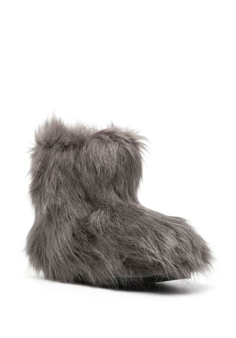 Grey Olivia faux-fur ankle boots - women STAND STUDIO | 62076909980190