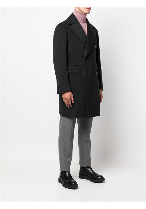 Cappotto doppiopetto in grigio - uomo TAGLIATORE | CSBLM0B350001S5052