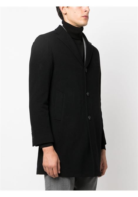 Black single-breasted coat - men  TAGLIATORE | CSBM13X350001N5051