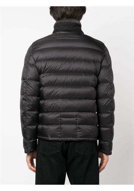 Black padded-design jacket - men TEN C | 19CTCUD03092002574967