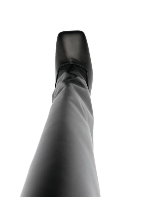 Black Sienna 105mm square-toe boots - women THE ATTICO | 231WS507L019100