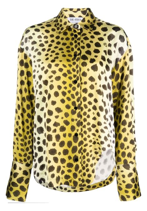 Multicolored eliza animal-print shirt - women  THE ATTICO | 236WCH14V065P499