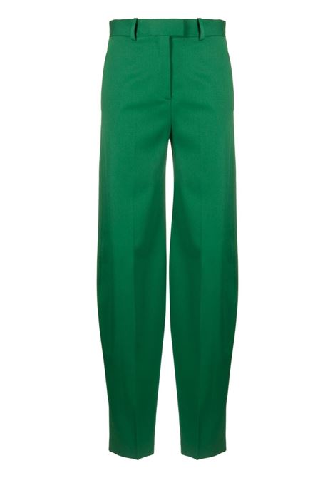 Pantaloni a vita alta jagger in verde - donna THE ATTICO | 236WCP43W041028