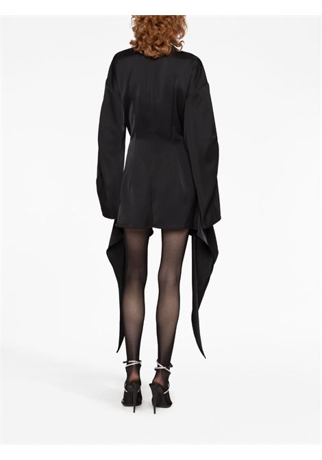 Black louie asymmetric dress - women THE ATTICO | 237WCA206E020100