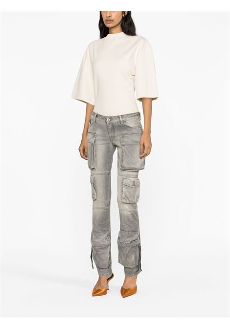 Grey Essie tapered cargo jeans - women THE ATTICO | 237WCP113D063084
