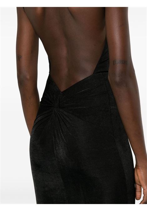 Black Pfeiffer open-back gown - women THE NEW ARRIVALS | NA01FW0280ABLK