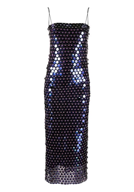Black Phoenix sequin-embellished midi dress - women THE NEW ARRIVALS | NA01RB0114KBLK