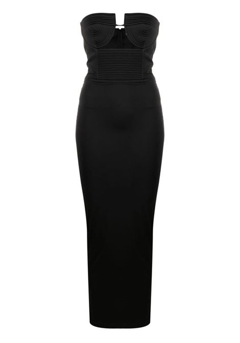Abito con cut-out in nero - donna THE NEW ARRIVALS | NA01RB0269ABLK
