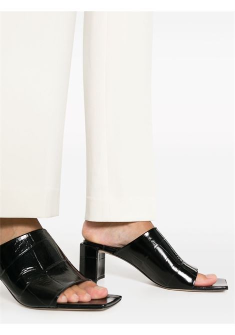 Pantaloni sartoriali dritti in bianco - donna THEORY | N0709220Y0C