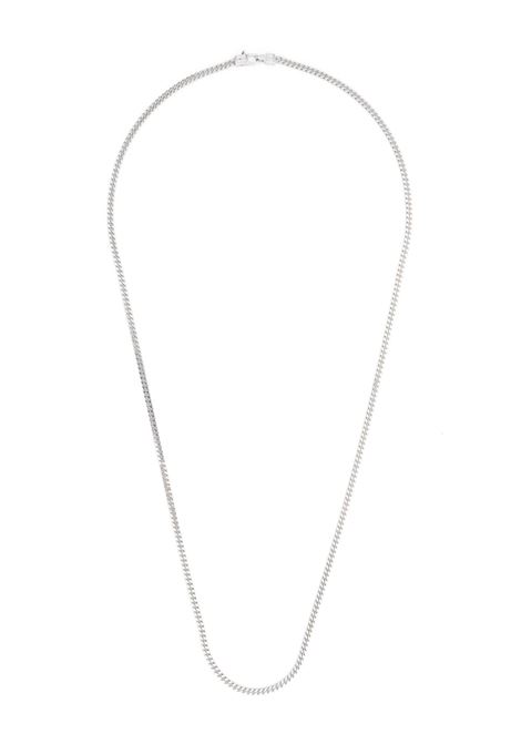 Collana a maglia barbazzale in argento sterling - unisex TOM WOOD | N13029CCM01925
