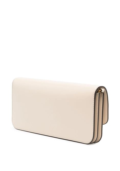 Cream Eleanor clutch bag - women TORY BURCH | 148608122