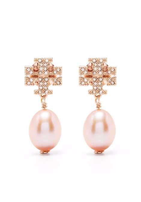 Pink kira drop earrings - women TORY BURCH | 60525955