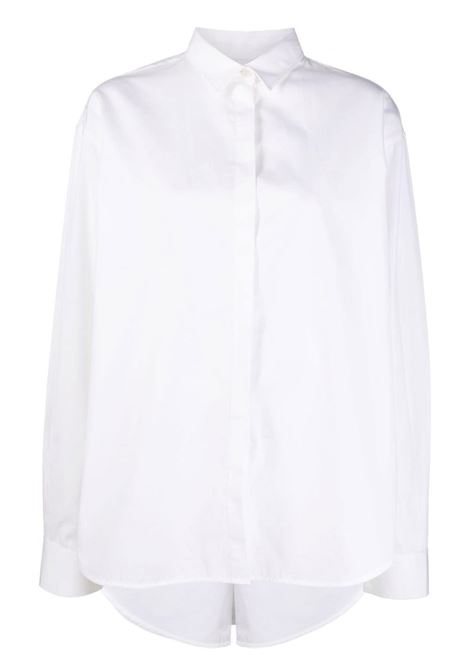 Long sleeve shirt in white - women TOTEME | 223708710100