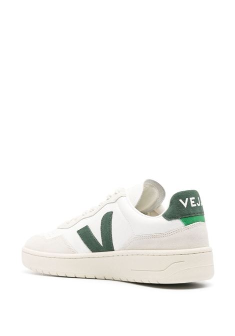 Sneakers V-90 in bianco e verde - uomo VEJA | VD2003384BWHTCYPRS