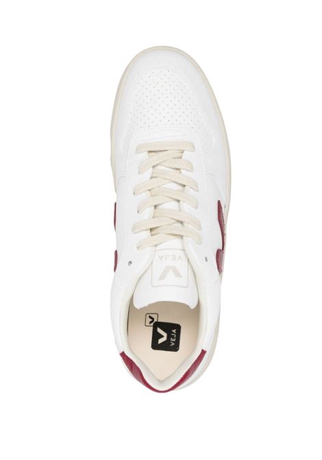 Sneakers V-10 in bianco e rosso  - uomo VEJA | VX0703279BWHTMRSL
