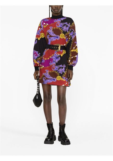 Abito corto Chain Couture multicolor - donna VERSACE JEANS COUTURE | 75HAO971F111G51