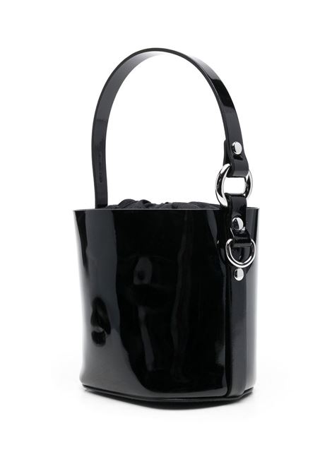 Black daisy tote bag - unisex VIVIENNE WESTWOOD | 43020023L001ON403