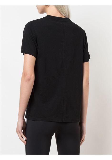 T-shirt taglio comodo in nero - donna WARDROBE.NYC | W1017R04BLK
