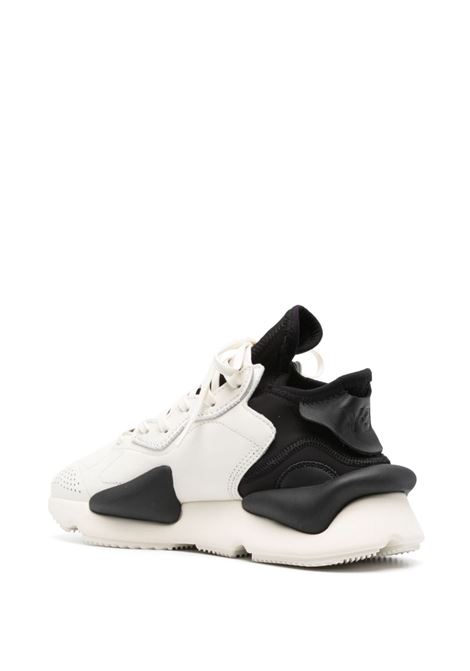 White and black Kaiwa panelled sneakers - unisex Y-3 | ID5430WHTBLK