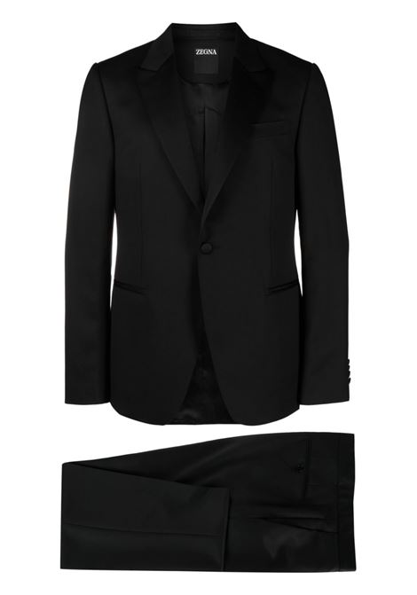 Single breasted two piece suit in black - men ZEGNA | 622776A6282KGQ8