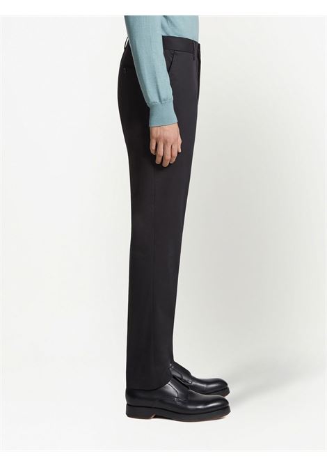 Pantaloni slim in nero - uomo ZEGNA | E8I03TR14099