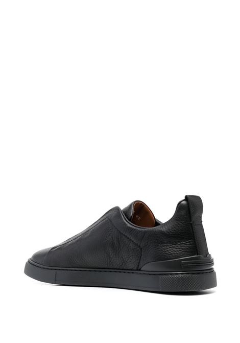 Sneakers a pannelli in nero - uomo ZEGNA | LHCVOS4667ZNEE