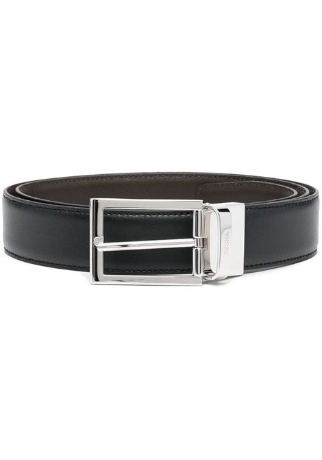 Black buckle-fastening belt - men ZEGNA | LHVICB010PZNTM