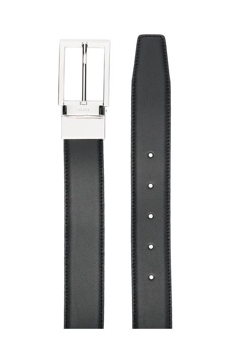 Black buckle-fastening belt - men ZEGNA | LHVICB010PZNTM