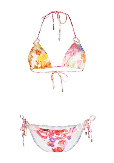 Set bikini a fiori in multicolore - donna ZIMMERMANN | 5603WSS232SPLI