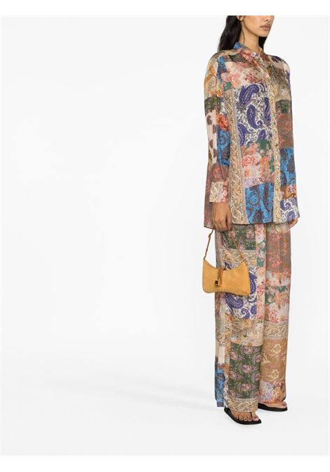 Blusa con stampa multicolore - donna ZIMMERMANN | 7046TSS231PTPS