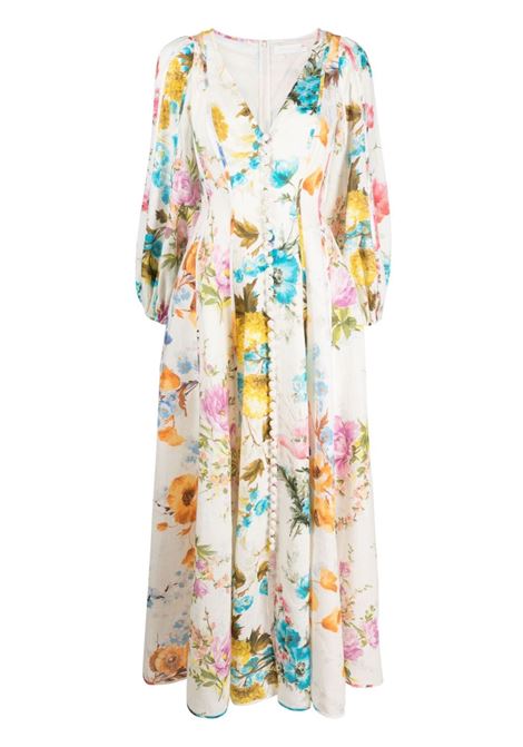 Multicolore Halcyon floral-print dress - women  ZIMMERMANN | 7180DSS235SPLI