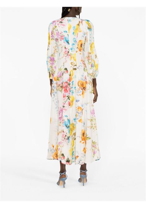 Multicolore Halcyon floral-print dress - women  ZIMMERMANN | 7180DSS235SPLI