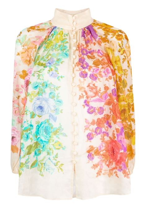 Camicia a fiori multicolore - donna ZIMMERMANN | 7452TSS232MUFL