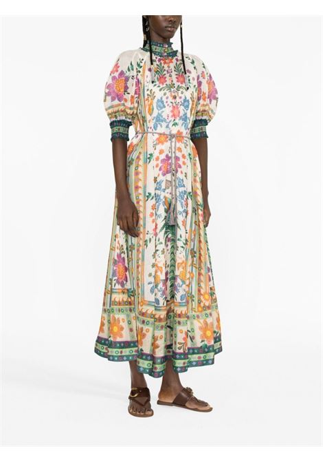 Multcolored Ginger Swing floral-print dress - women ZIMMERMANN | 7470DSS233CRMU