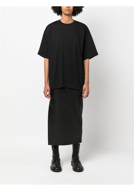 T-shirt josefine con schiena scoperta in nero - donna ANN DEMEULEMEESTER | 2301WJTS10FA298099
