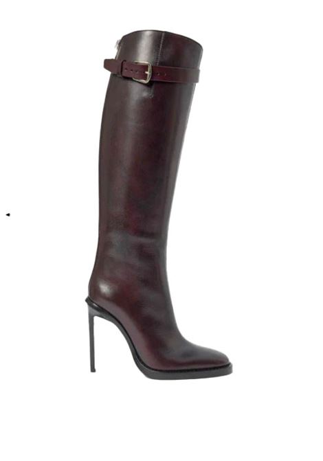 Aubergine uta high heel boots - women  ANN DEMEULEMEESTER | 2302WH15LT049038