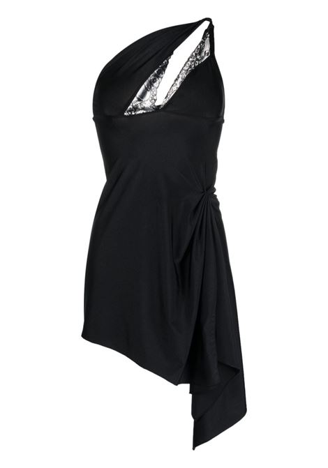 Black asymmetric minidress - women COPERNI | COPR64545BLK