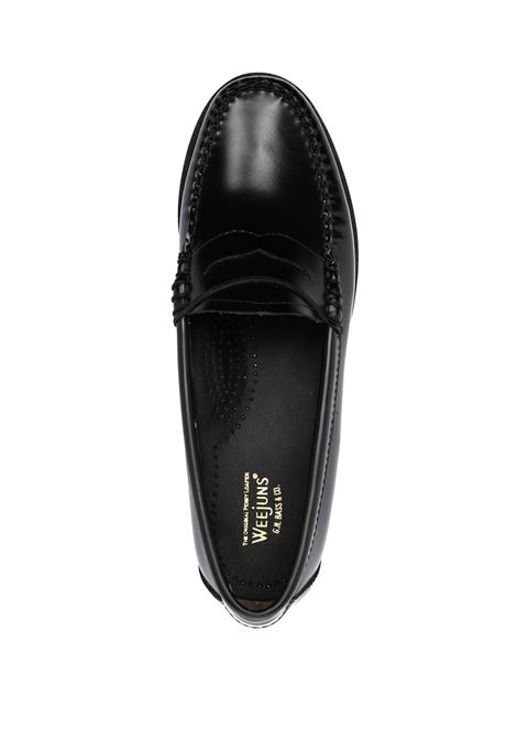 Black slip-on penny loafers - women GH BASS | BA41010000