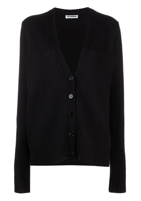 Black oversized cardigan - women  JIL SANDER | J02GP0055J14506001