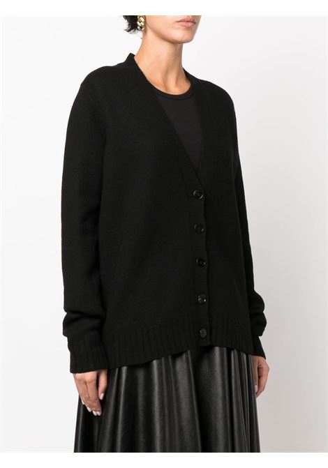 Black oversized cardigan - women  JIL SANDER | J02GP0055J14506001