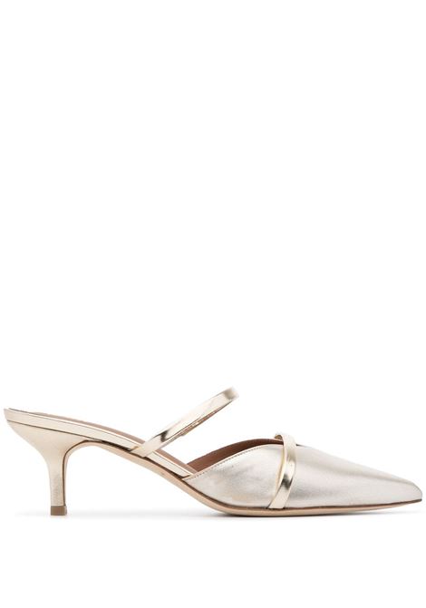 Mules frankie 45mm in argento - donna MALONE SOULIERS | FRANKIE451PLTN