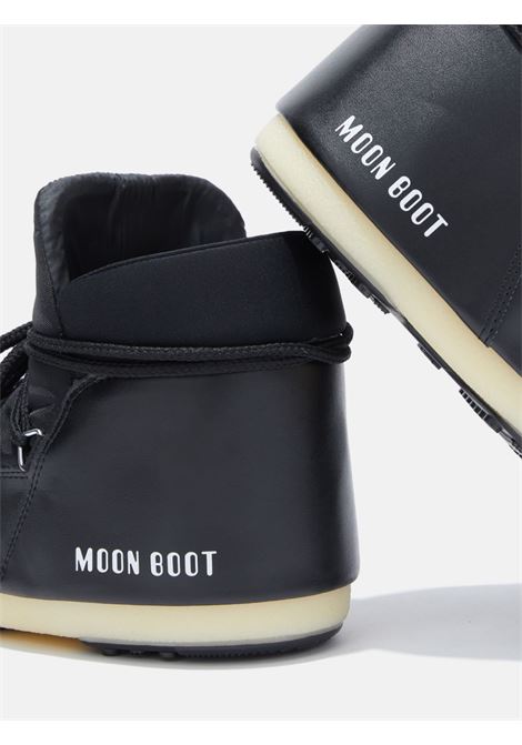 Black logo-print padded ankle boots - unisex MOON BOOT | 14600300001
