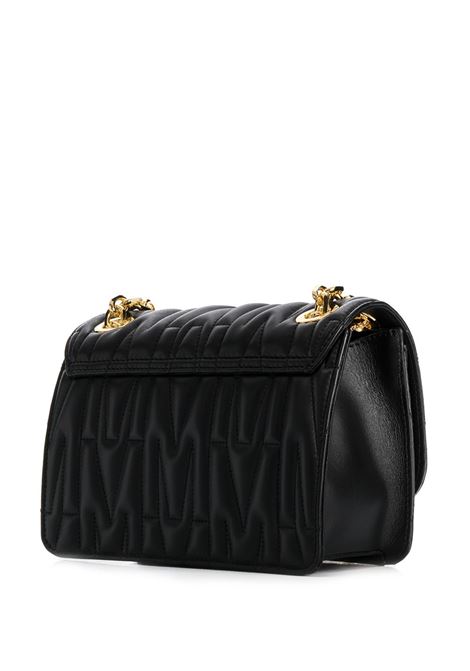 Black M quilted shoulder bag - women MOSCHINO | A745180021555