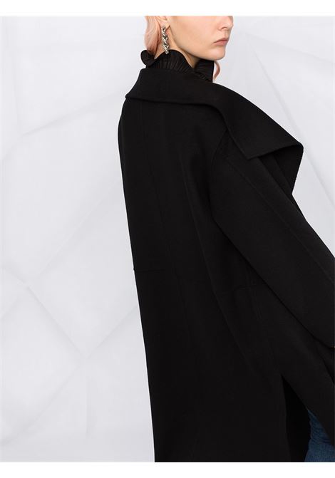 Black oversized coat - women  TOTEME | 211110717200