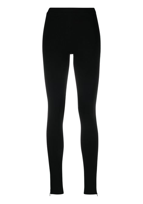 Black slim fit leggings - women  TOTEME | 211238774200