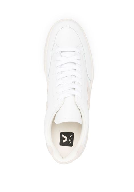 White v-12 sneakers - men  VEJA | XD0202335BWHTSBL
